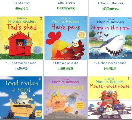 ӢȻƴUsborne Phonics Readers12PDF+MP3Ƶ