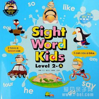 儿童英语教材sight word kidsDAB点读包