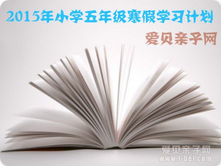 2015Сѧ꼶ѧϰƻŷ